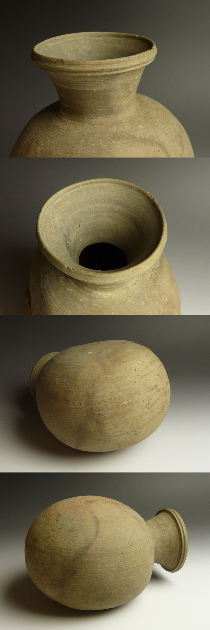 古美術 猫 - 須恵器偏壺 | 古美術品専門サイト fufufufu.com