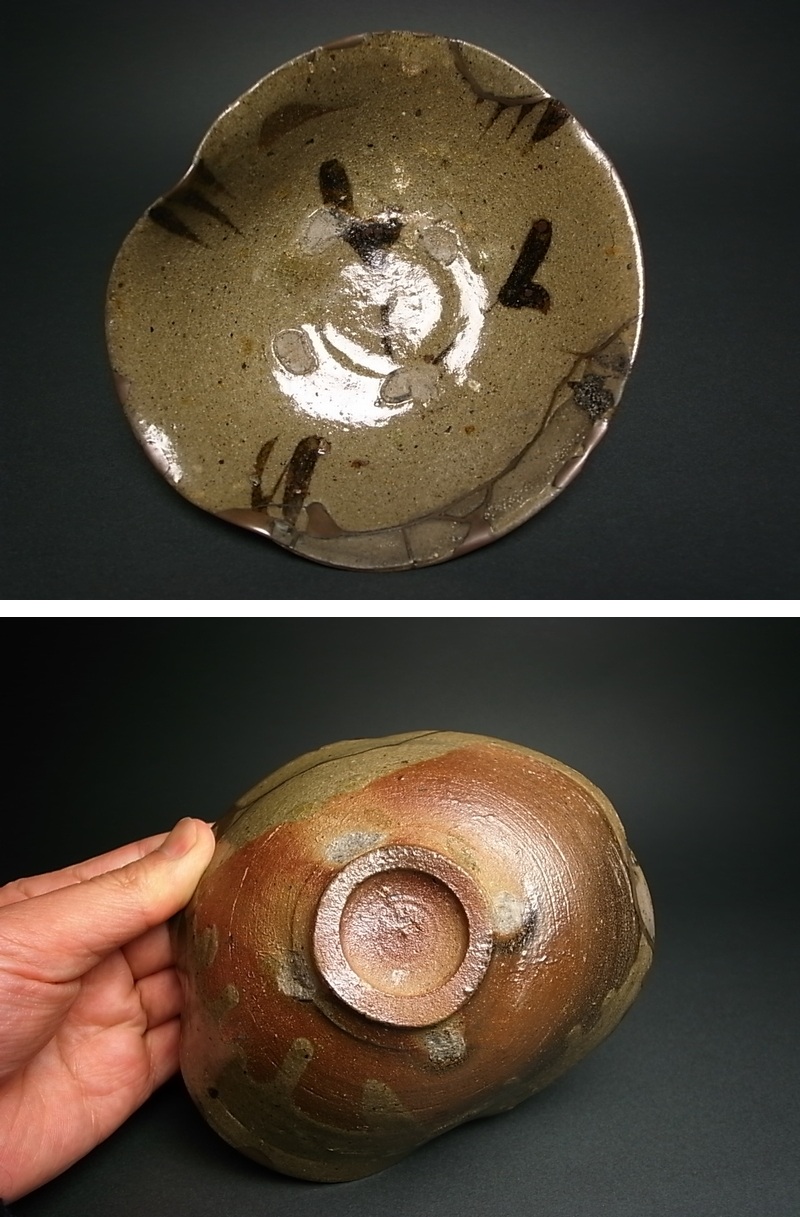 長谷雄堂 - 絵唐津平茶碗 | 古美術品専門サイト fufufufu.com