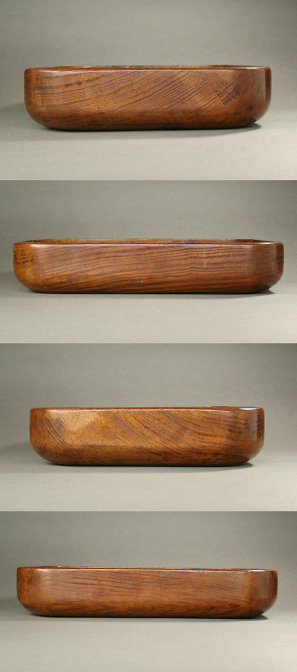 松行李蓋煎茶盆/莨盆 X335｜骨董店 のびる 古美術 骨董 和風建具
