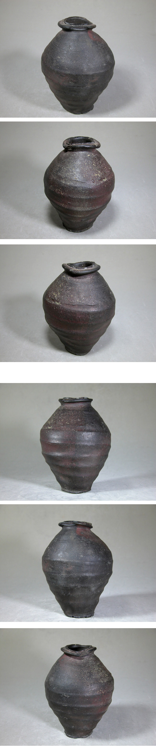 渡邊美術店 - 南蛮粽 花入 初代 陶々庵識 | 古美術品専門サイト