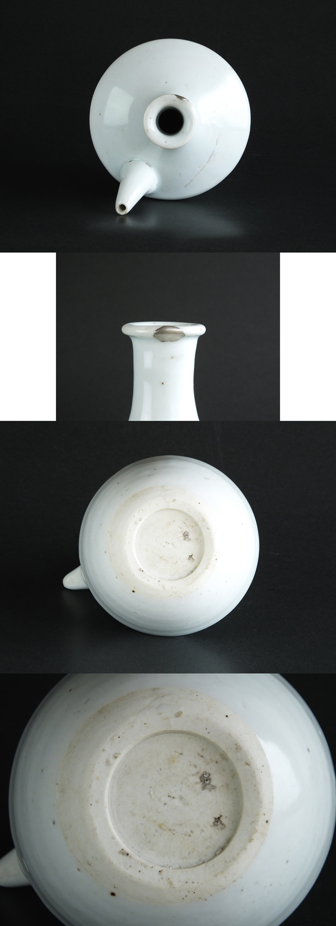 古童 - 薩摩平佐 白磁カラカラ | 古美術品専門サイト fufufufu.com