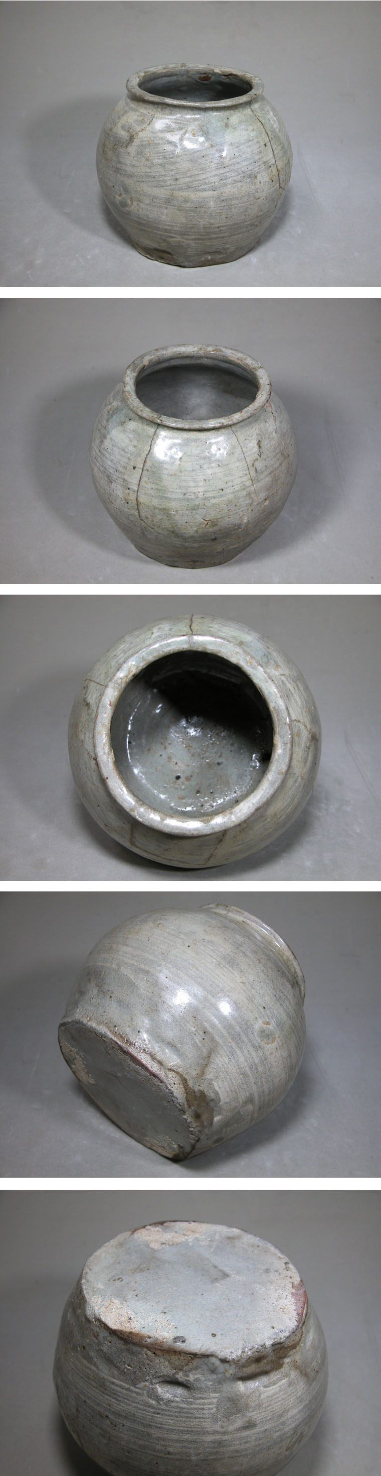 渡邊美術店 - 李朝 刷毛目壺 | 古美術品専門サイト fufufufu.com