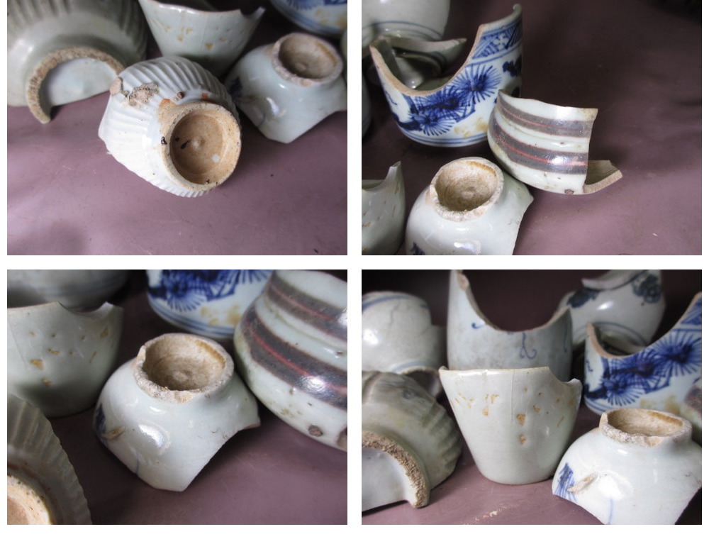 ギャラリー辰巳 - 初期伊万里 陶片/袋物 | 古美術品専門サイト