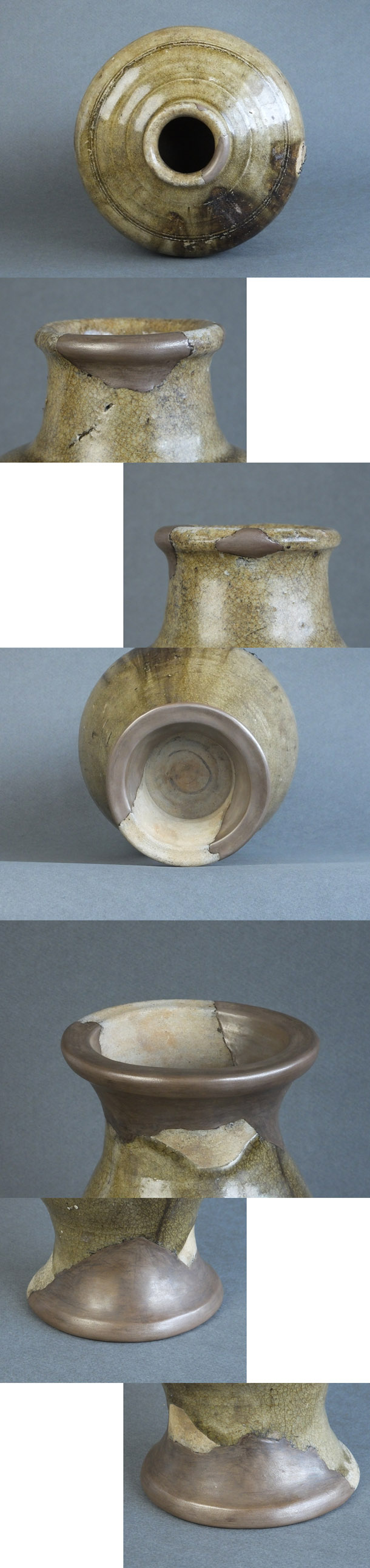 古童 - 古瀬戸 灰釉瓶子 | 古美術品専門サイト fufufufu.com