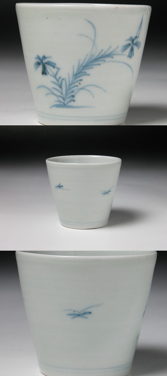 古美術 三樹 - 古伊万里 秋草文蕎麦猪口 | 古美術品専門サイト