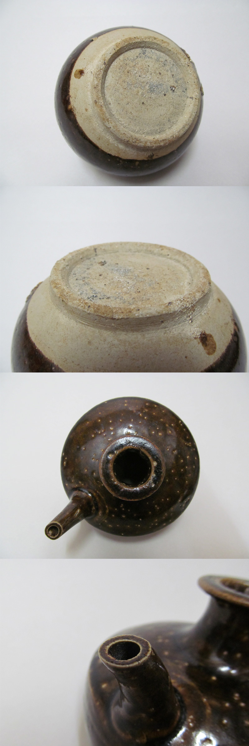 古美術 観宝堂 - 壷屋焼(湧田系)飴釉カラカラ | 古美術品専門サイト