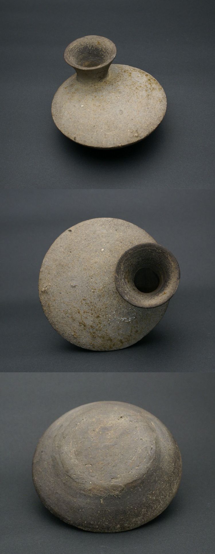 古陶器　須恵器　平瓶　V　R6308F 東中野 - 須恵 平瓶 | 古美術品専門サイト fufufufu.com