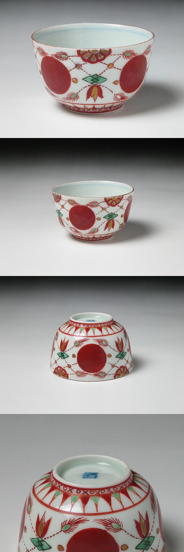 古美術 三樹 - 古伊万里 赤玉瓔珞文 盃 | 古美術品専門サイト fufufufu.com