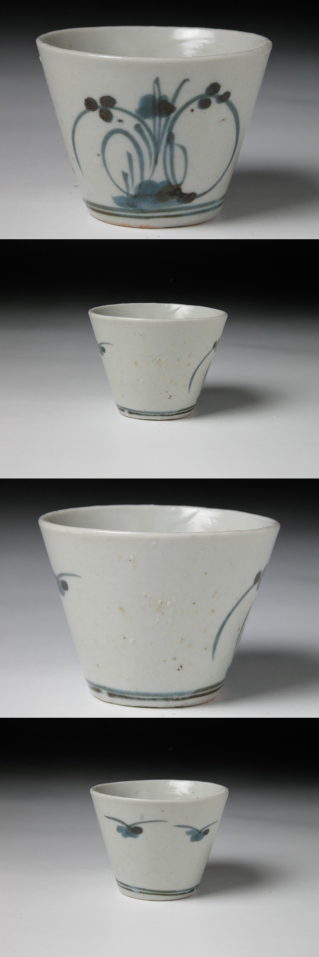 765『鉄絵 花文 蕎麦猪口』　/骨董品 古美術 古玩 アンティーク imgrc0095198078.jpg