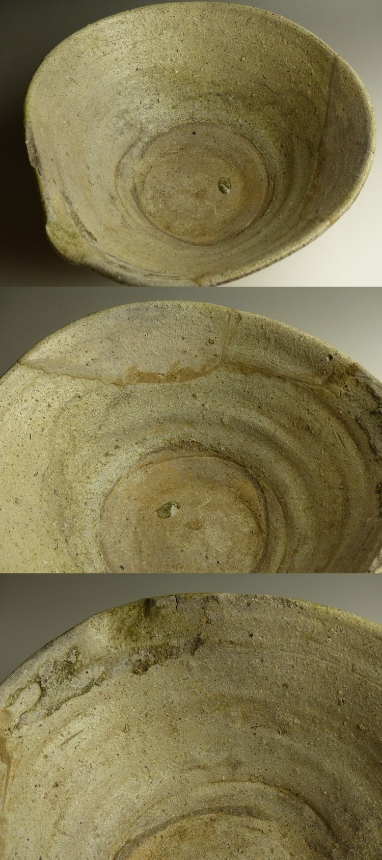 古美術 猫 - 常滑灰釉片口鉢 | 古美術品専門サイト fufufufu.com