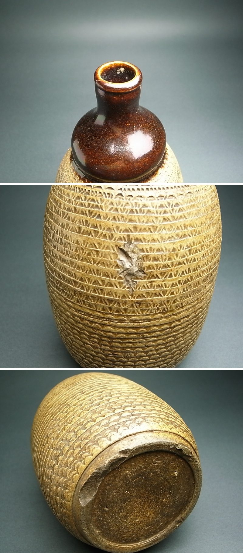 ファッション 通販 長谷雄堂 - 瀬戸よろい徳利 | 古美術品専門サイト fufufufu.com 工芸品