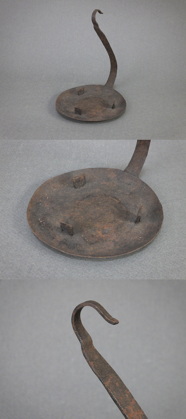 古童 - 鉄 灯火器 釜鎖 | 古美術品専門サイト fufufufu.com