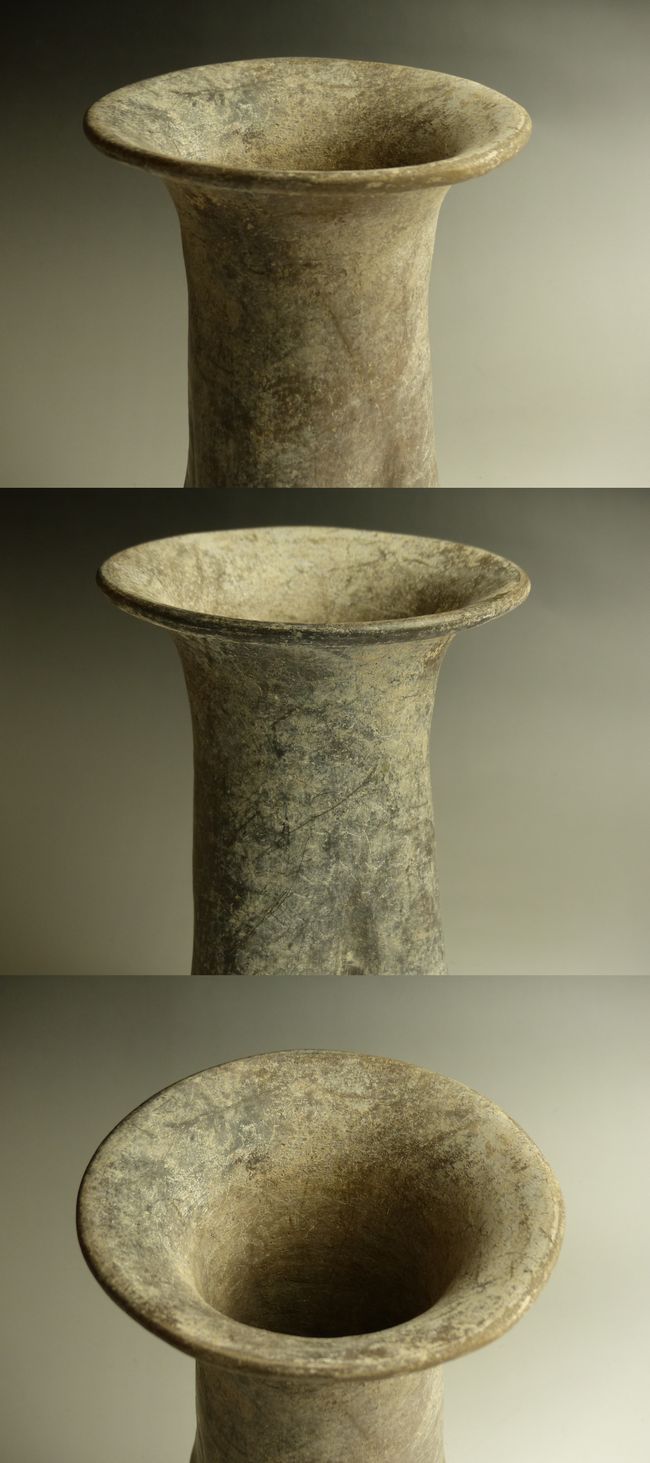 古美術 猫 - 黒陶鬲 | 古美術品専門サイト fufufufu.com