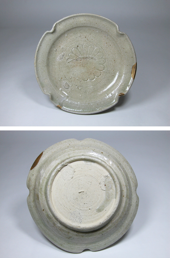 渡邊美術店 - 御深井菊文皿 | 古美術品専門サイト fufufufu.com