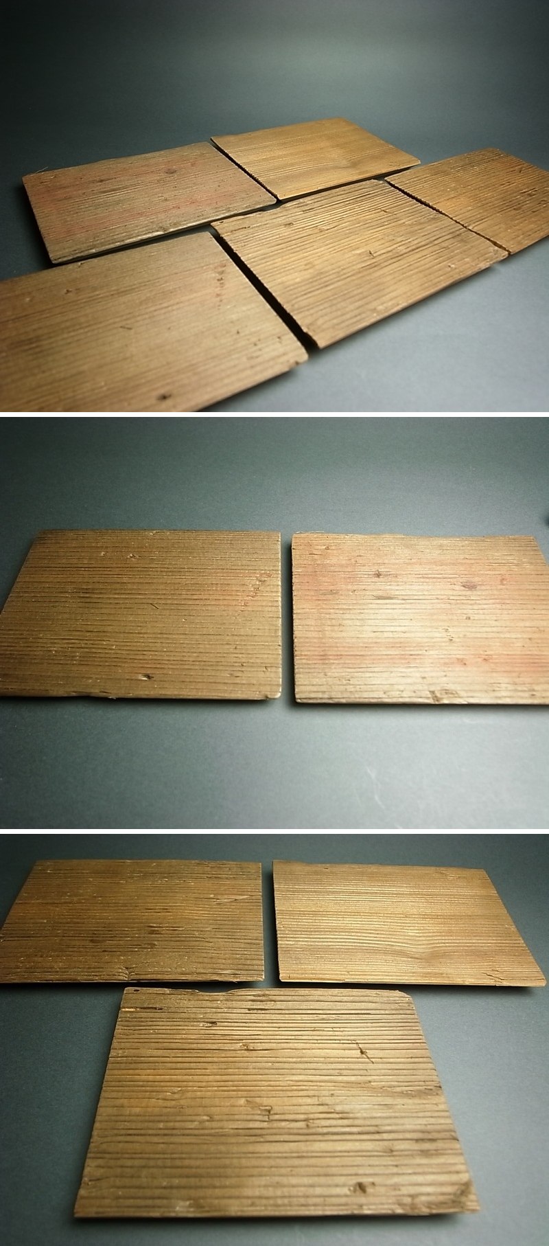 長谷雄堂 - 法隆寺古材鵤寺銘々皿 | 古美術品専門サイト fufufufu.com