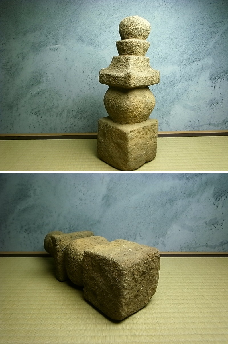 長谷雄堂 - 一石五輪塔 | 古美術品専門サイト fufufufu.com