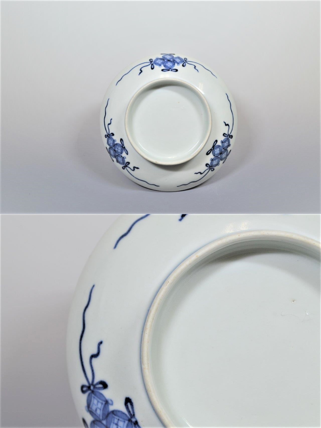 鍋島花文皿MA343