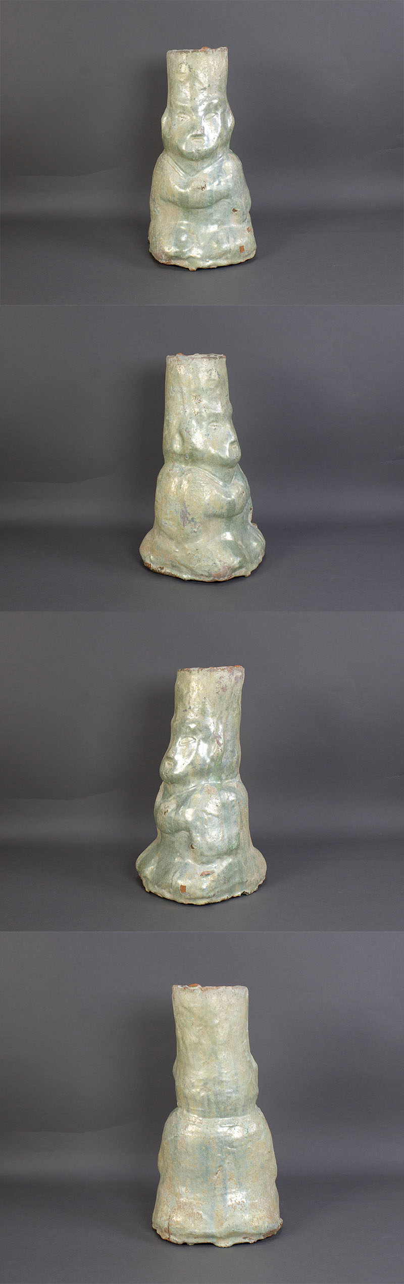 古美術 吉戸 - 漢時代緑釉人物 | 古美術品専門サイト fufufufu.com