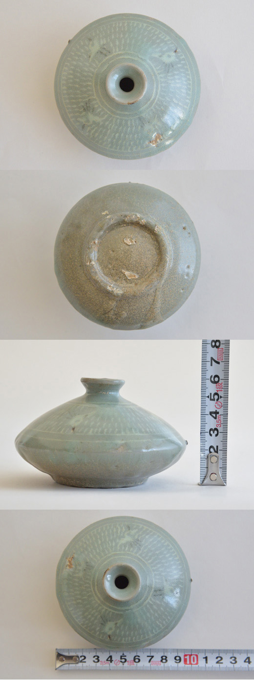 西公園ギャラリー - 高麗青磁小壺 | 古美術品専門サイト fufufufu.com