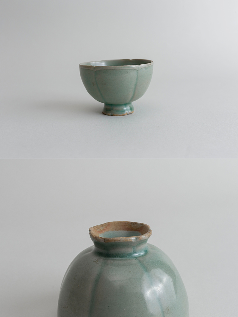 古美術 吉戸 - 高麗青磁 盞 托 | 古美術品専門サイト fufufufu.com
