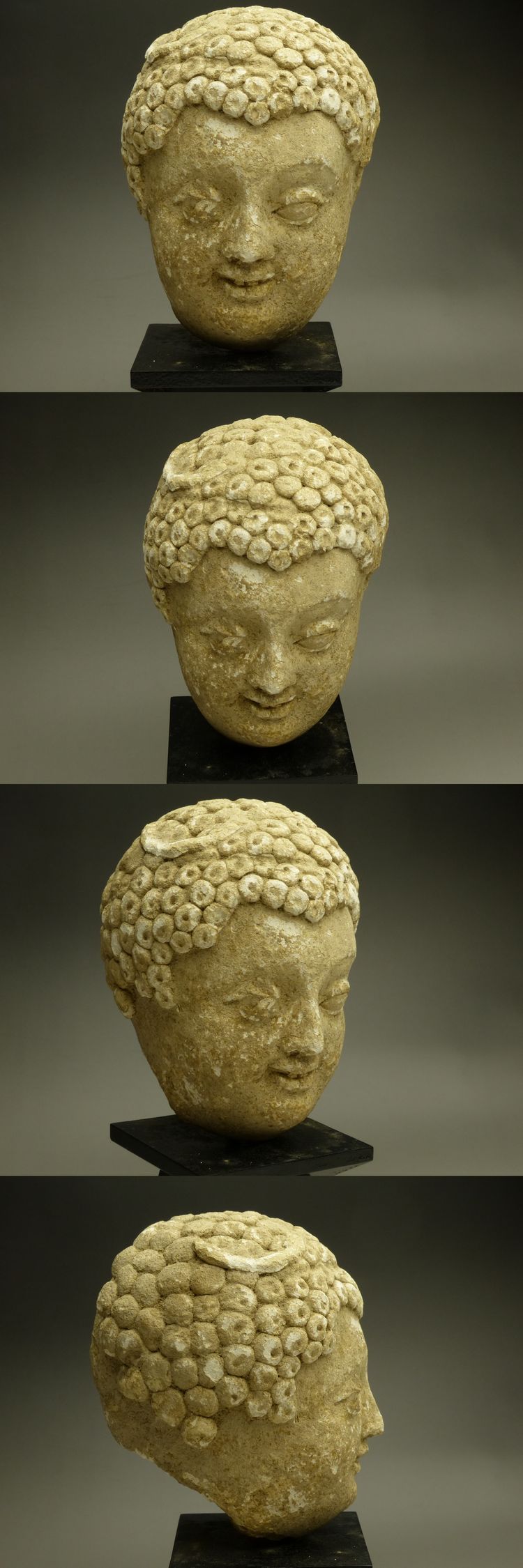 21 ホビー・楽器・アート 【週末限定価格】ガンダーラ仏頭 精巧レプリカ