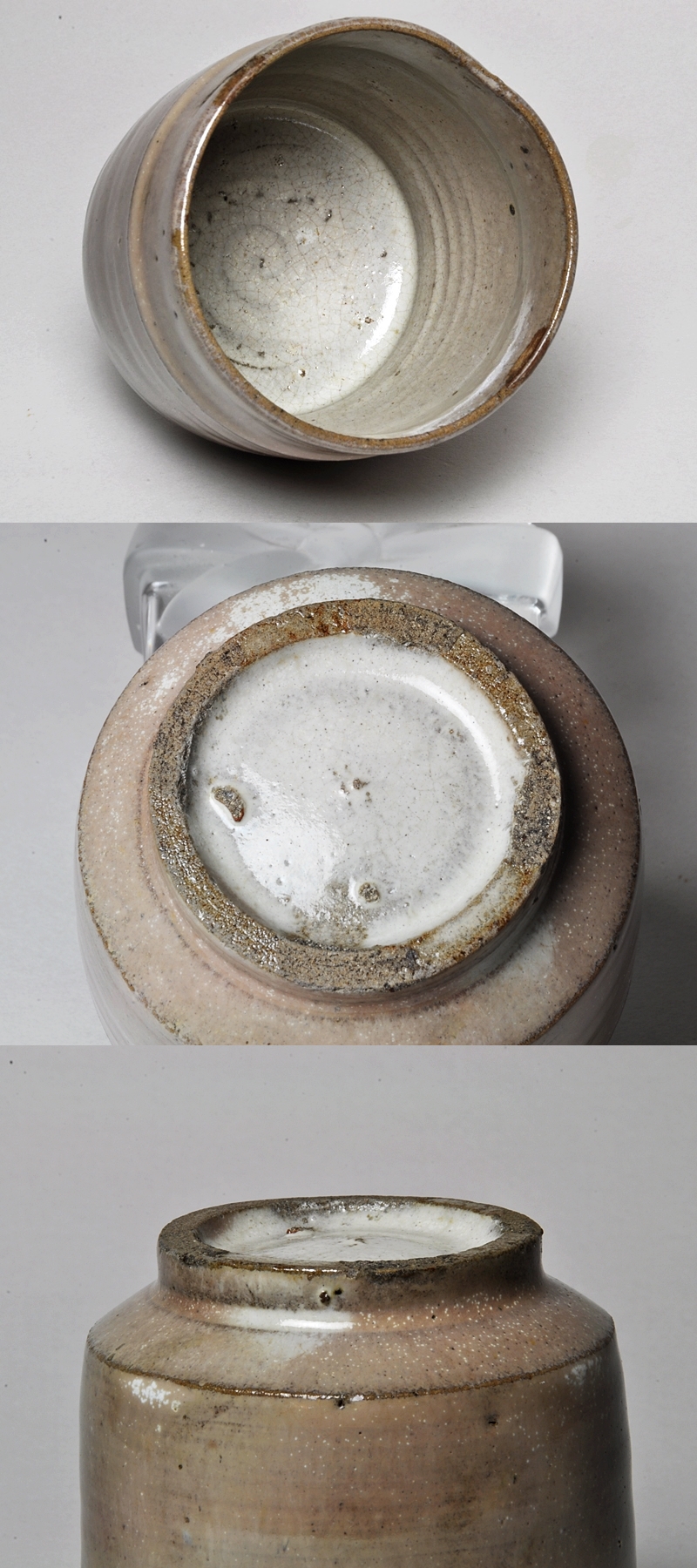 古美術 肥後 - 古上野<br>筒茶碗 | 古美術品専門サイト fufufufu.com