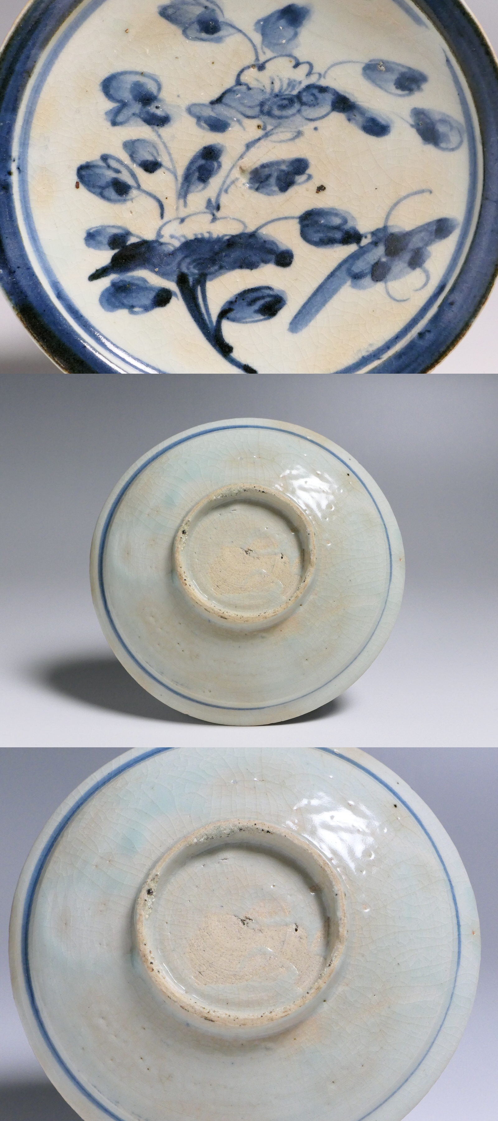 古美術 三樹 - 初期伊万里 花蝶文皿 | 古美術品専門サイト fufufufu.com
