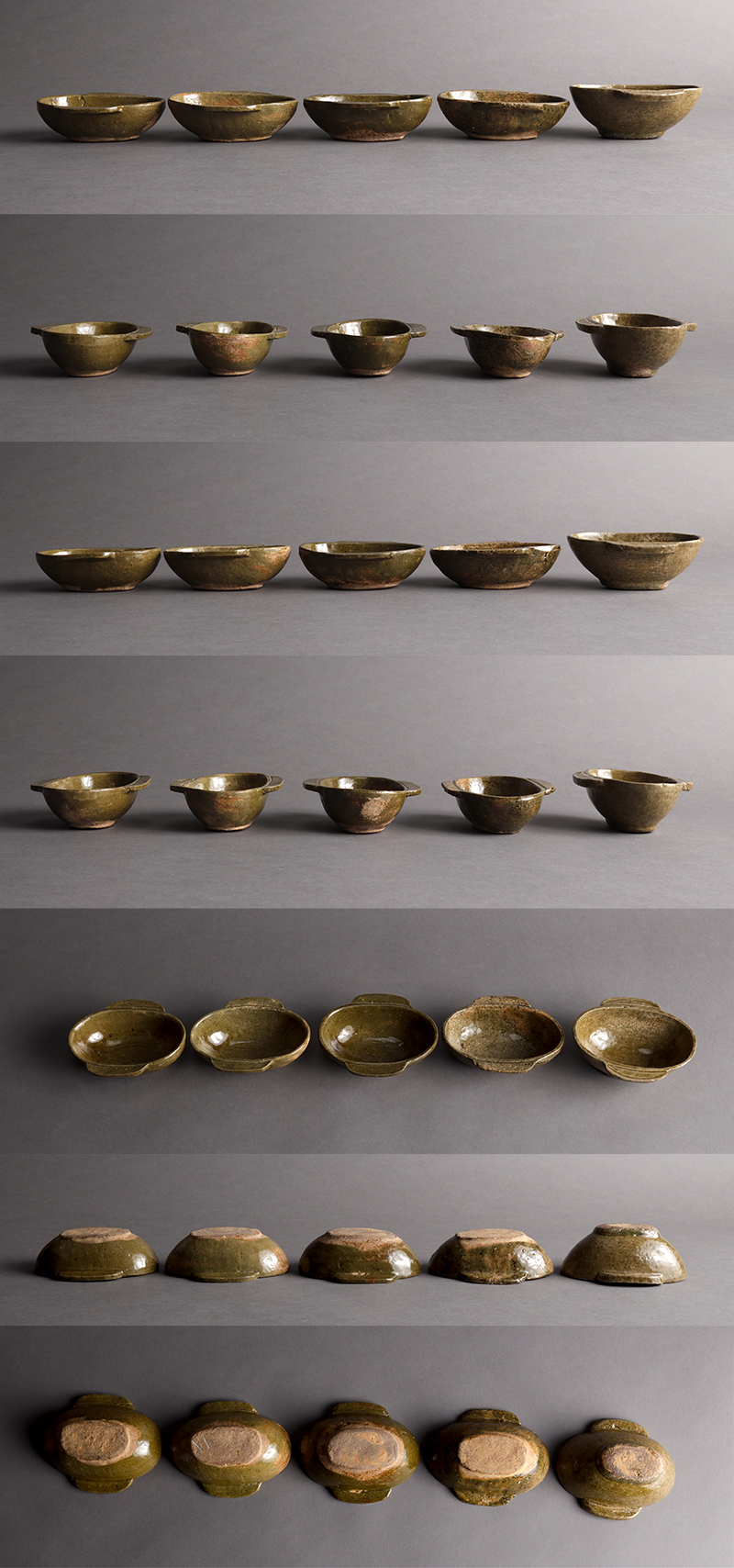 古美術 吉戸 - 六朝 越州青磁盤と耳杯 | 古美術品専門サイト fufufufu.com