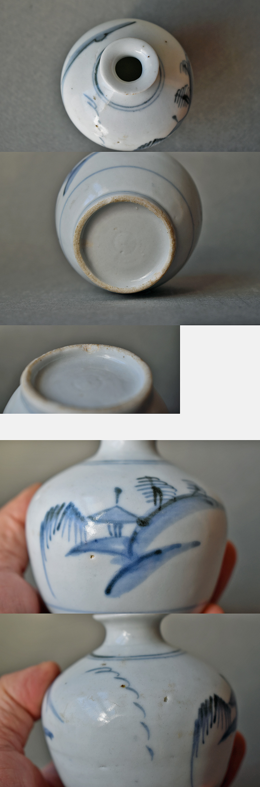 古童 - 初期伊万里 山水文 小徳利 | 古美術品専門サイト fufufufu.com