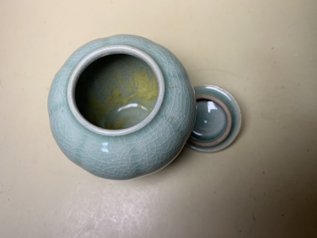 ギャラリー辰巳 - 高麗青磁 茶入 | 古美術品専門サイト fufufufu.com