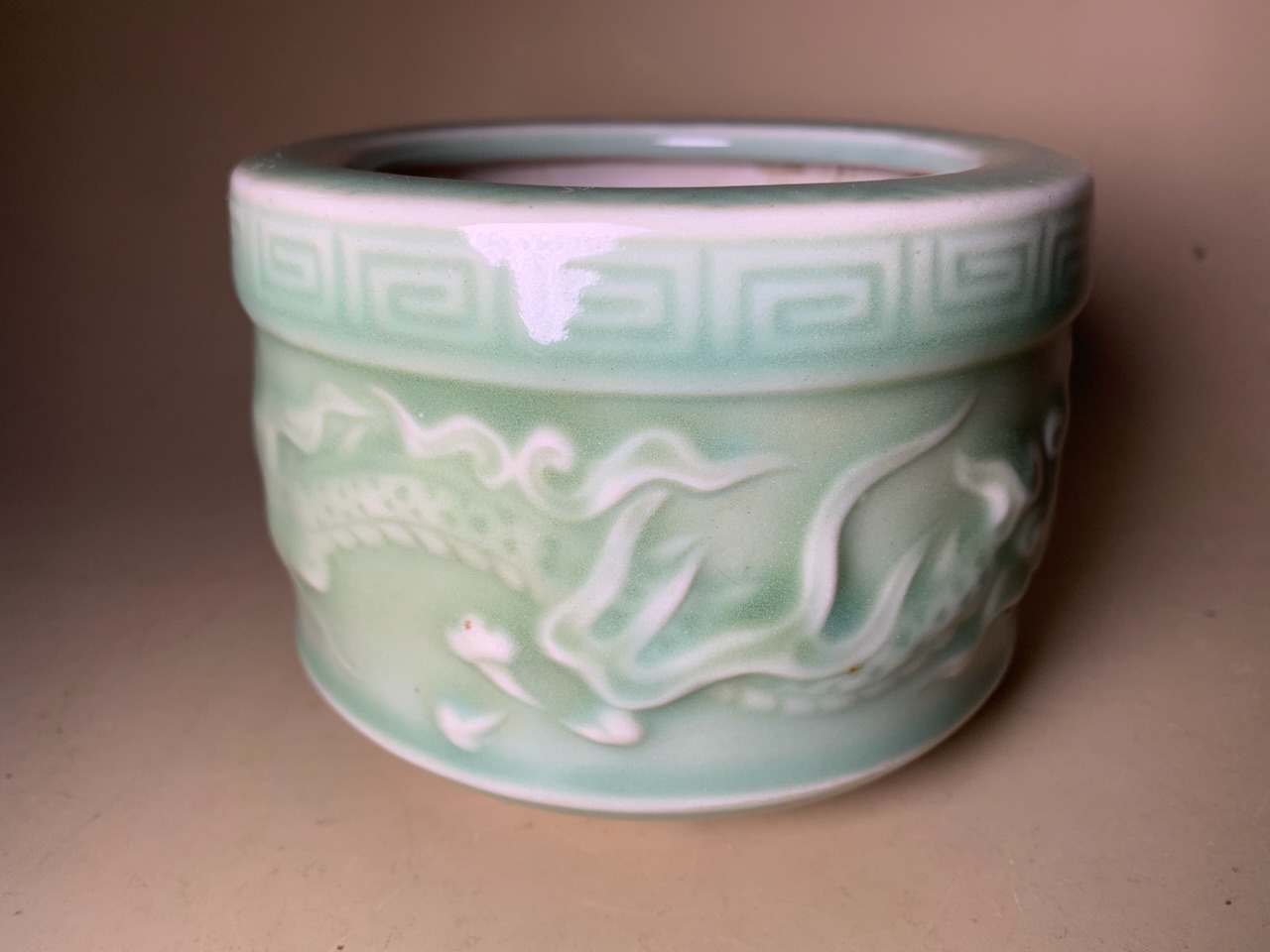 古伊万里青磁大黒天ふせ香炉 コレクション