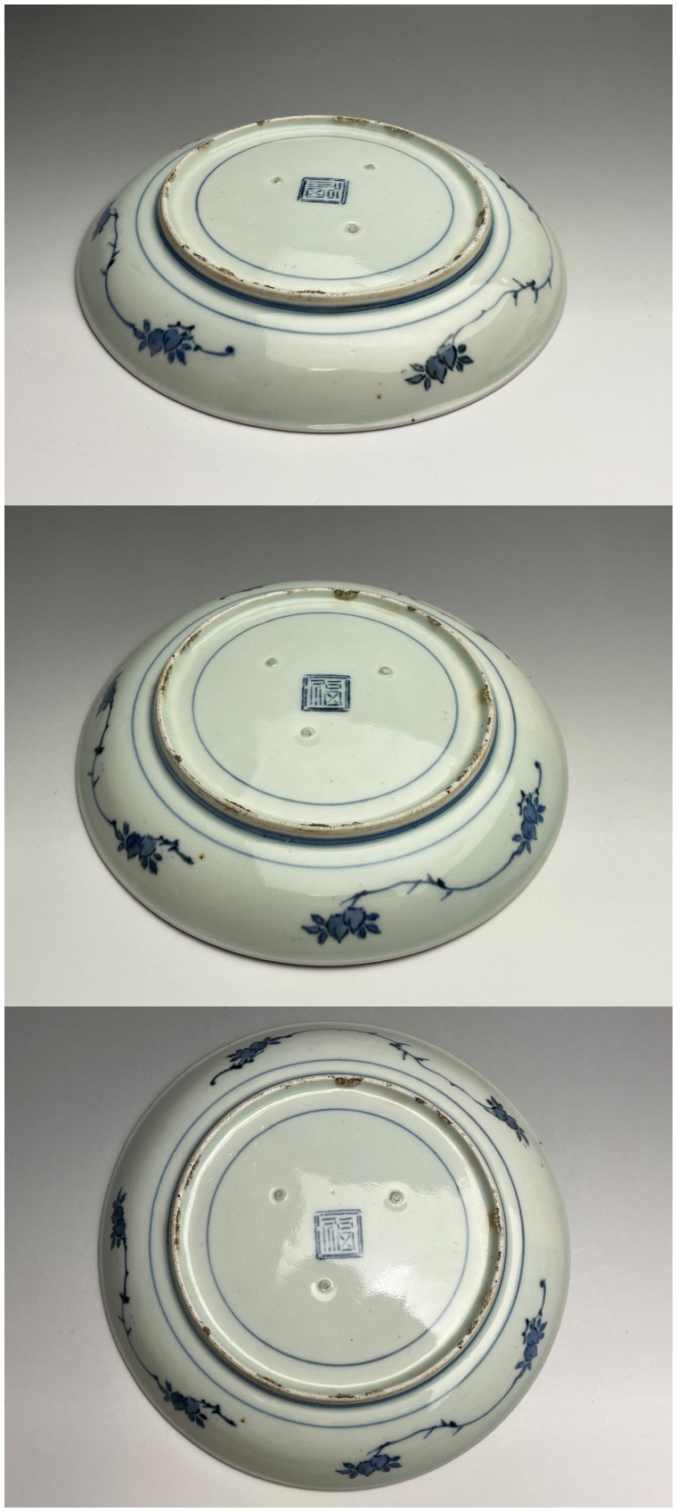 古美術 猫 - 伊万里染付鹿紅葉文皿 | 古美術品専門サイト fufufufu.com