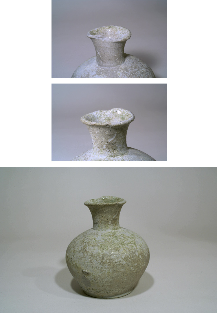 風招 - 猿投ミニチュア長頸壺 | 古美術品専門サイト fufufufu.com