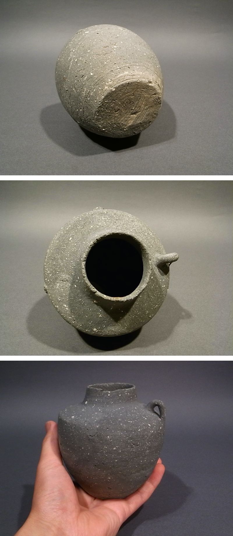 長谷雄堂 - 須恵四耳壺 | 古美術品専門サイト fufufufu.com