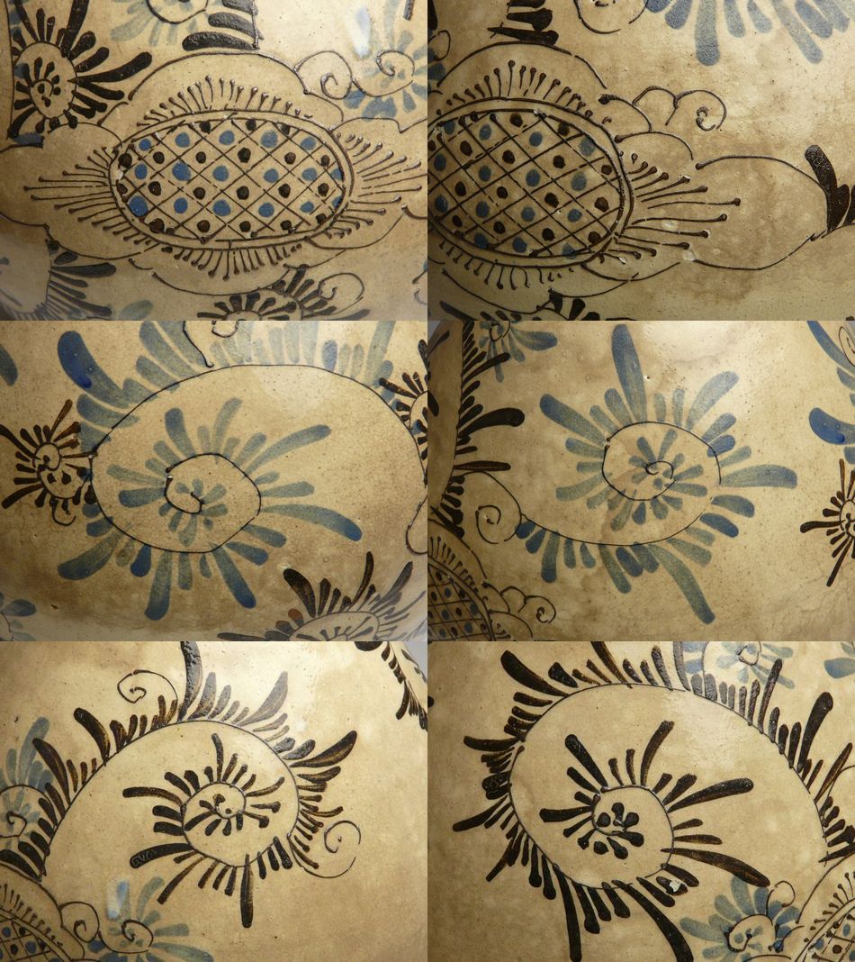 大堀相馬鉄釉もしくは古丹波天目釉徳利　古陶磁.骨董.アンティーク.花入.古民芸 大堀相馬鉄釉もしくは古丹波天目釉徳利 古陶磁.骨董