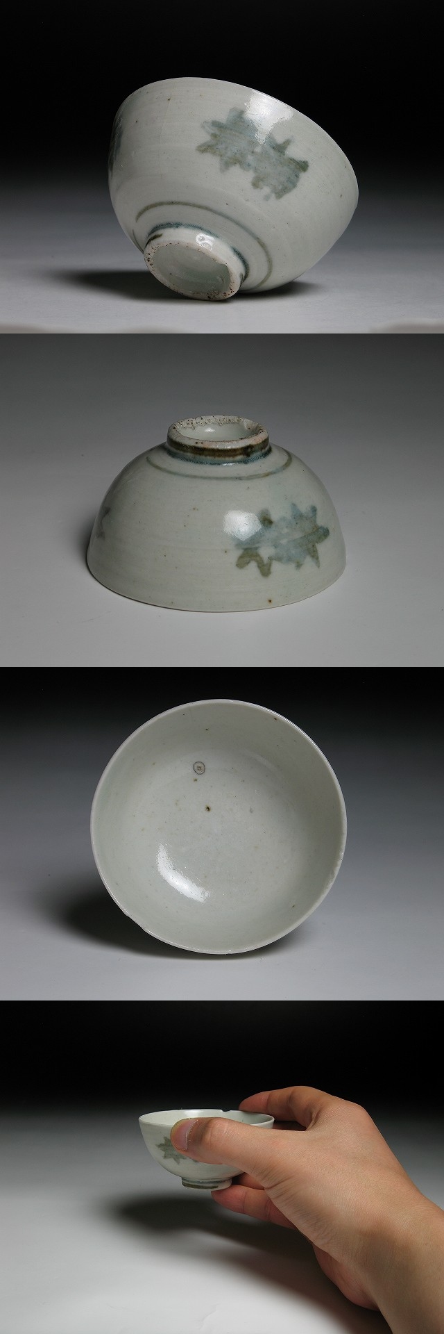 古美術 三樹 - くらわんか 印判手紅葉文碗 | 古美術品専門サイト