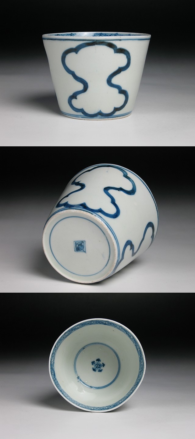 古美術 三樹 - 古伊万里 大振蕎麦猪口 | 古美術品専門サイト fufufufu.com
