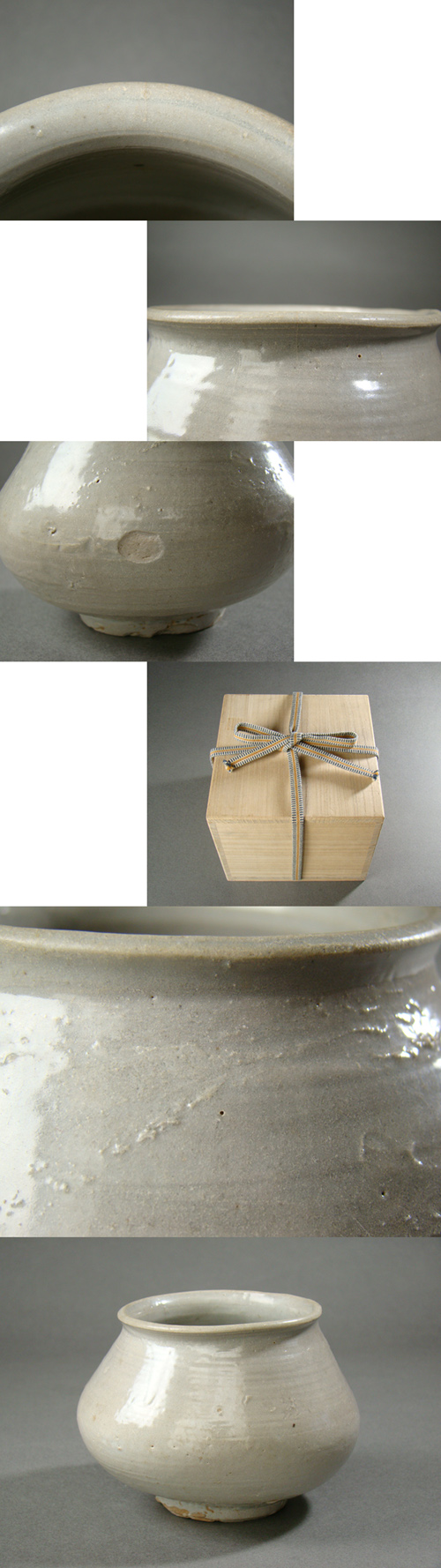 古童 - 堅手塩笥壺 あるいは塩笥茶碗 | 古美術品専門サイト fufufufu.com