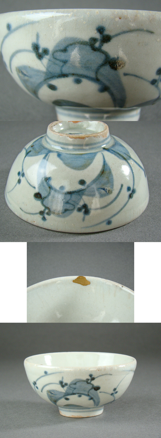 くらわんか碗　網目文　小碗 古童 - くらわんか 網手文 小碗 | 古美術品専門サイト fufufufu.com