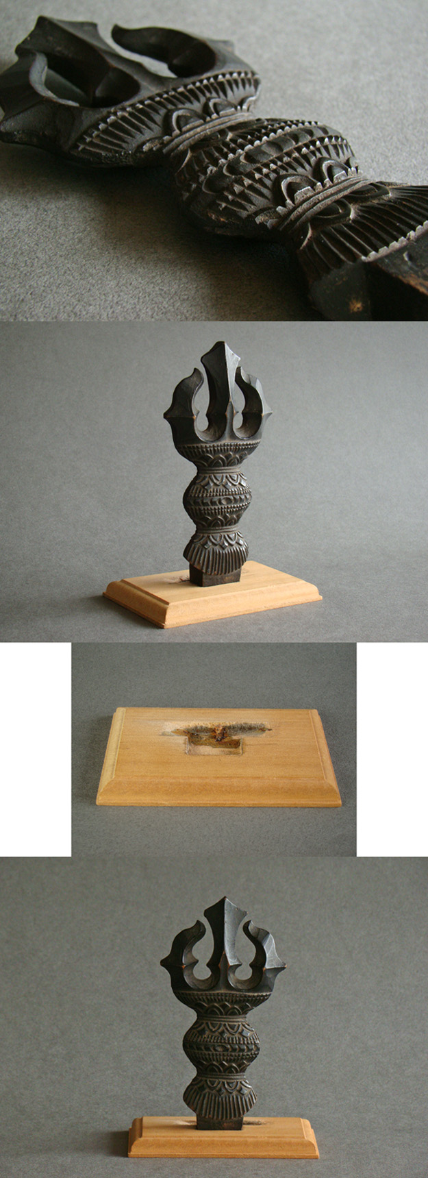 古童 - 木製三鈷杵 | 古美術品専門サイト fufufufu.com