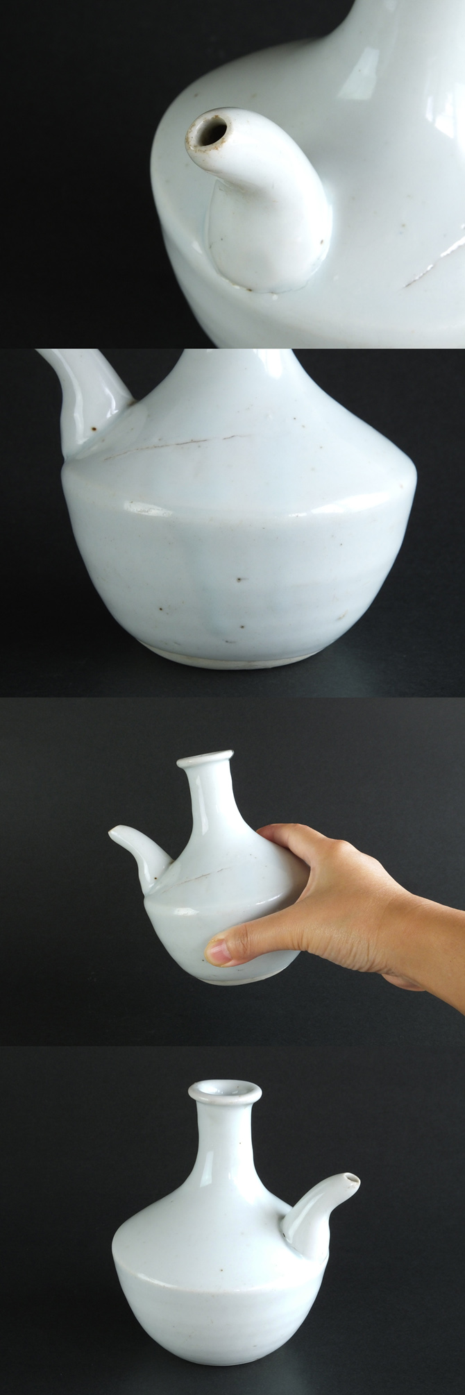 古童 - 薩摩平佐 白磁カラカラ | 古美術品専門サイト fufufufu.com