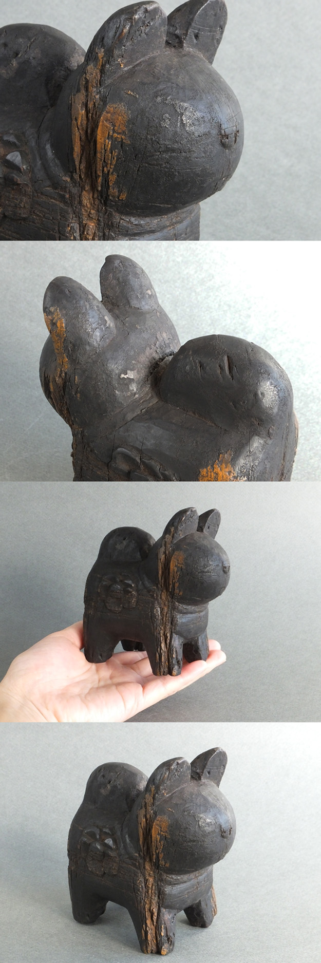 古童 - 木彫 犬張子型 | 古美術品専門サイト fufufufu.com