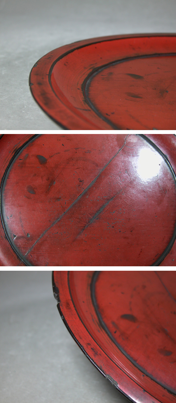 渡邊美術店 - 根来 丸盆 | 古美術品専門サイト fufufufu.com