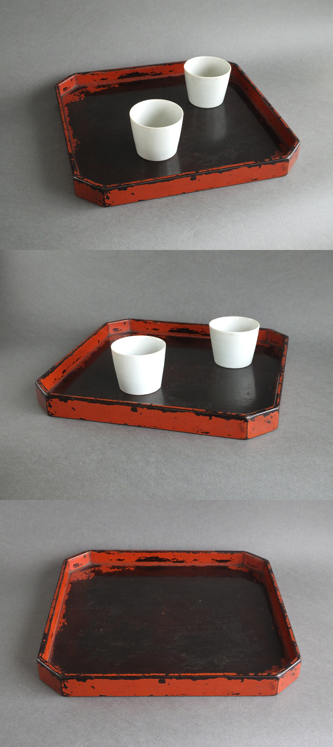 古童 - 根来 隅切 折敷 | 古美術品専門サイト fufufufu.com