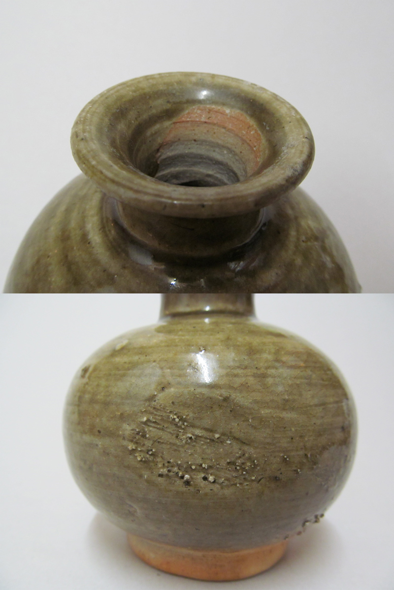 古美術 観宝堂 - 八重山焼油壷 | 古美術品専門サイト fufufufu.com