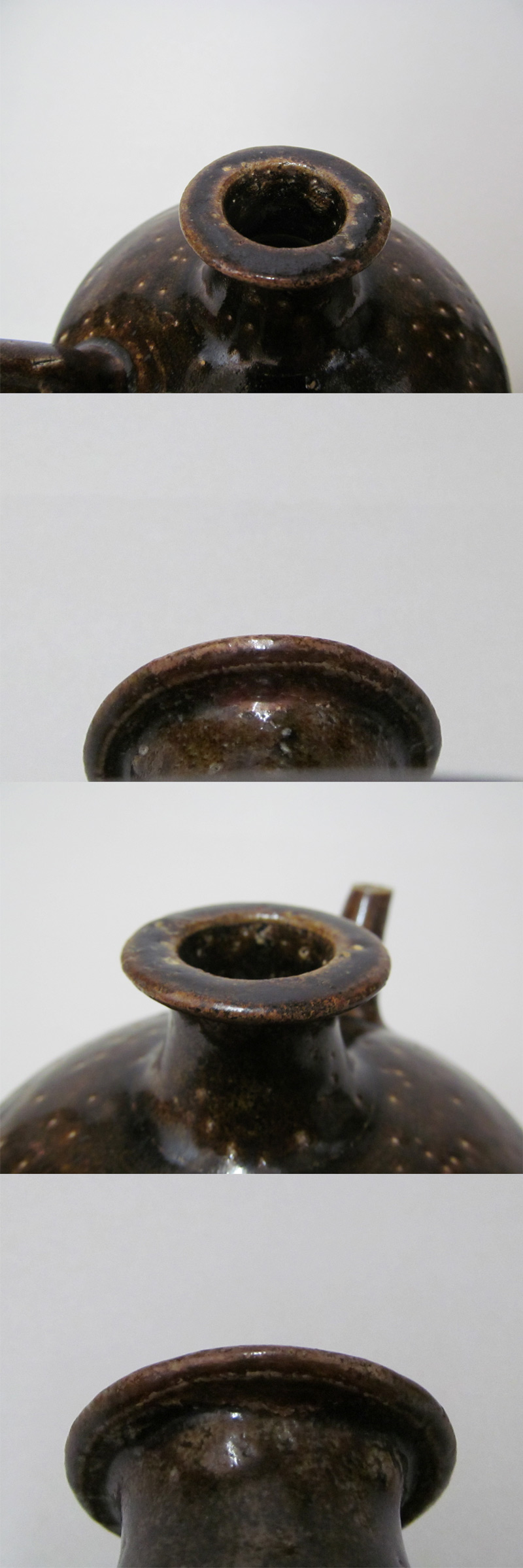 古美術 観宝堂 - 壷屋焼(湧田系)飴釉カラカラ | 古美術品専門サイト