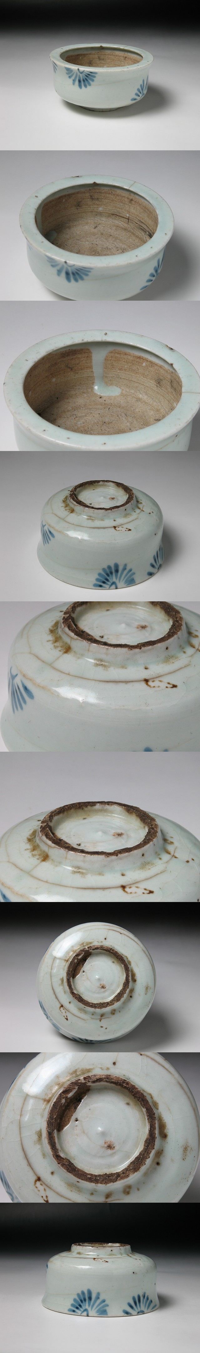 古美術 三樹 - 初期伊万里 半菊花文香炉 | 古美術品専門サイト