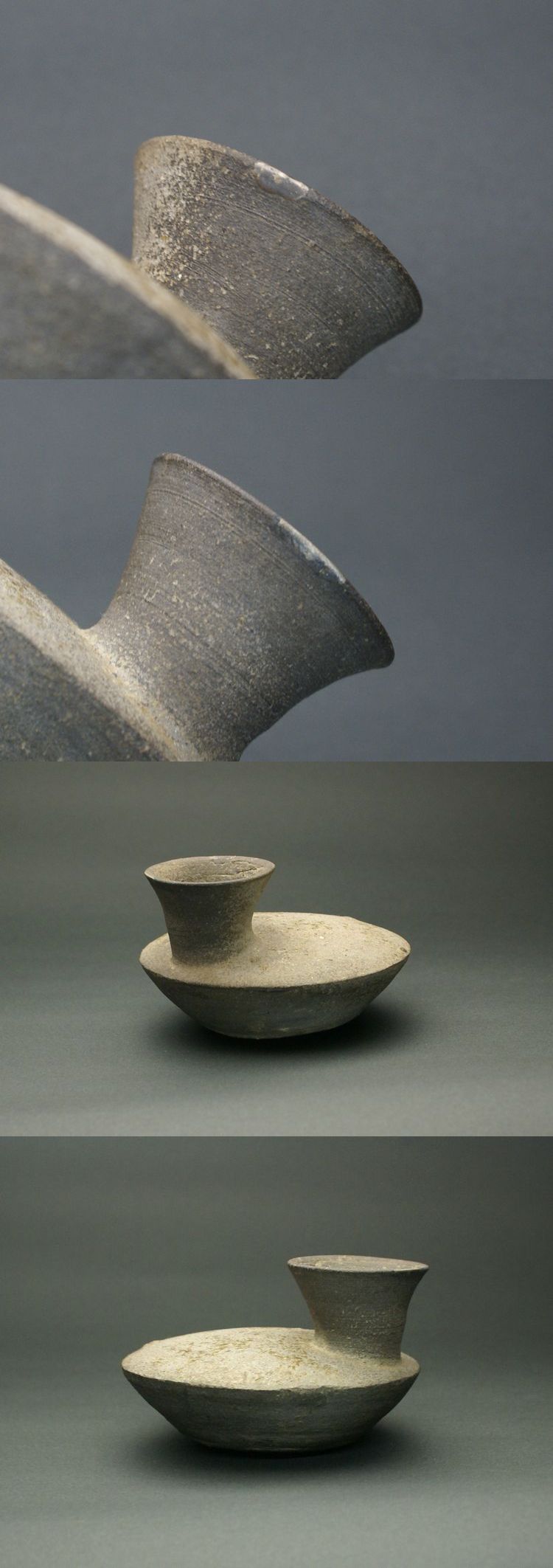 東中野 - 須恵 平瓶 | 古美術品専門サイト fufufufu.com
