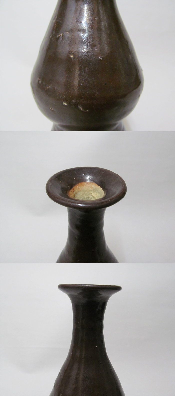 古美術 観宝堂 - 八重山焼褐釉瓶子 | 古美術品専門サイト fufufufu.com