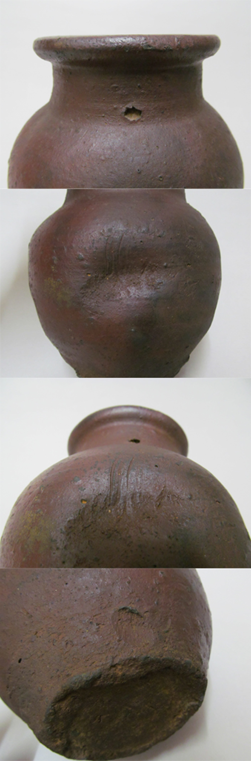 古美術 観宝堂 - 壺屋焼塩壺 | 古美術品専門サイト fufufufu.com